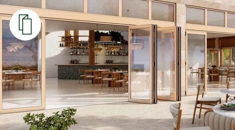 porte repliable Smartline Sapa